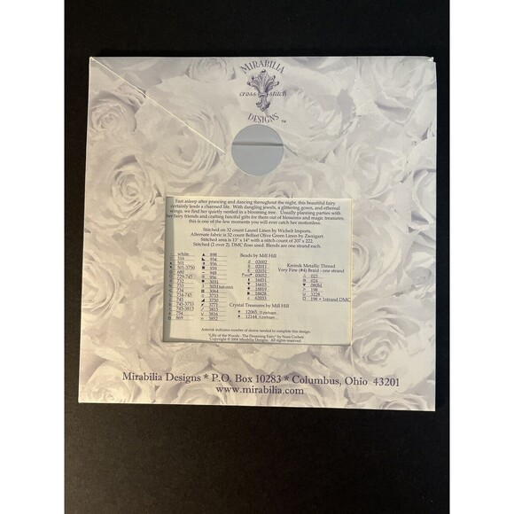 Mirabilia Cross Stitch Pattern - MD80 - Lilly of the Woods by Nora Corbett - Picture 3 of 5